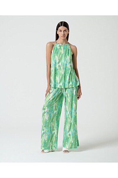 Surkana Top cu bretele subțiri - Verde - M