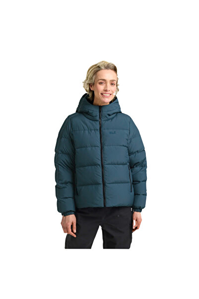 Jack Wolfskin Jachetă pentru exterior pentru femei Frozen Palace Rds, albastră, JACHETĂ PENTRU EXTERIOR PENTRU FEMEI A65097