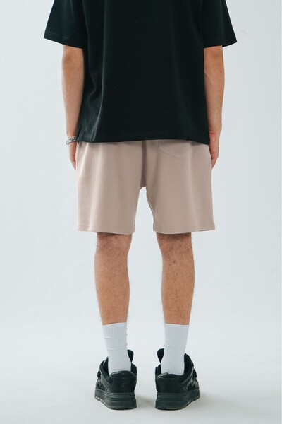 Twobucks Beige Pike Men's Shorts