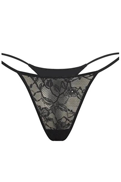 yokyokcollection Tanga Dantela Snur Snur Elastic Chiloți Damă 4 Bucăți