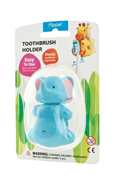 R.O.C.S. Flipper Toothbrush Container Elephant