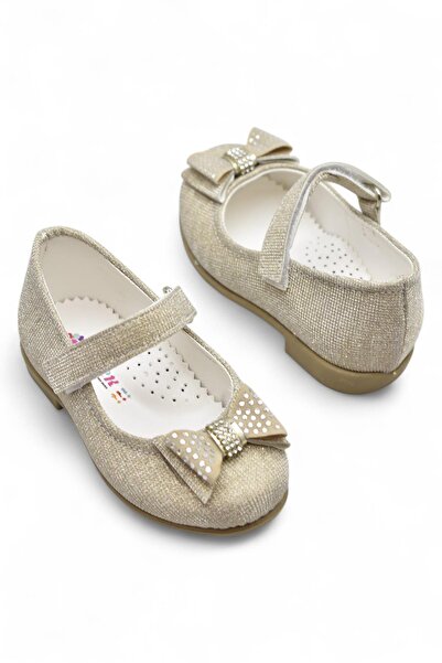 ISPARTALILAR 5951 Pantofi de balerină pentru fete cu cataramă cu talpă confor...