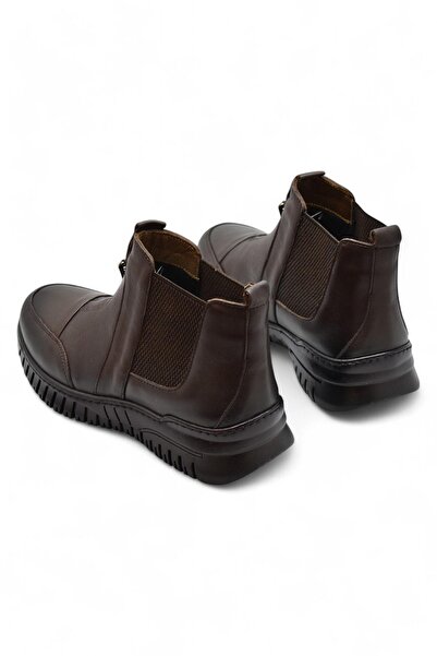 ISPARTALILAR 1833 celoortopedické černé boty z pravé kůže dámské boty Maminka zimní kožené boty