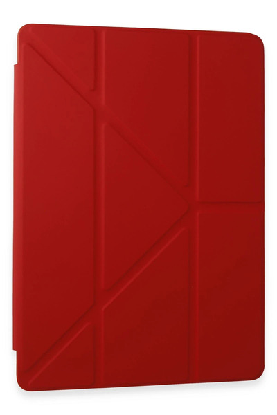 NewFace حافظة تابلت RDBYDN Galaxy Tab A9 Mars مع حامل قلم (112037) - أحمر