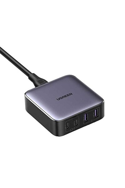 Ugreen Incarcator telefon, UGREEN, 2x USB-C, 2x USB-A, 65 W, Gri