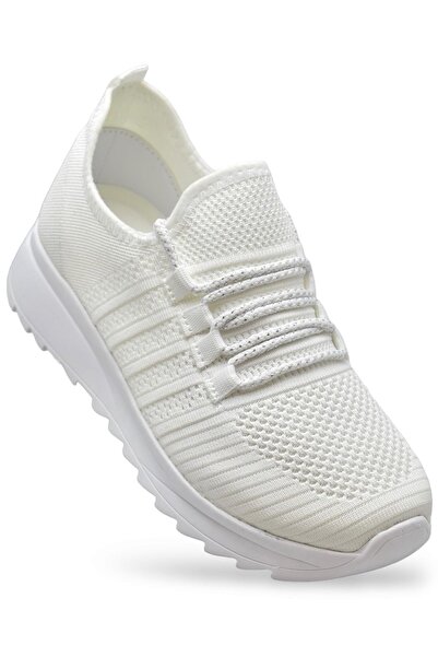 ISPARTALILAR 418 TAM Ortopedik Taban Triko Kadın Spor Ayakkabı Günlük Spor Ay...