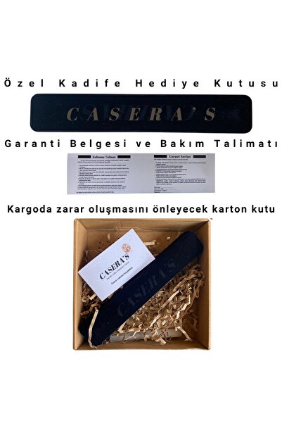 Caseras Hair Braided Natural Leather And Steel Men's Bracelet