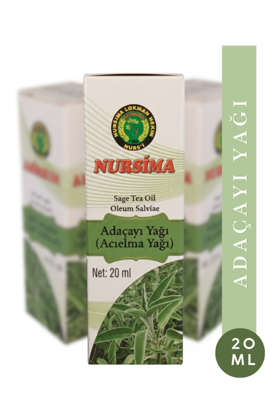 Nursima Adaçayı Tohumu(ACI ELMA) Yağı 20 ml