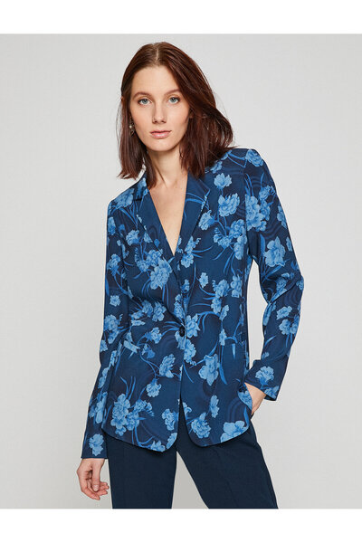 Koton Κλασικό μπουφάν με σχέδια