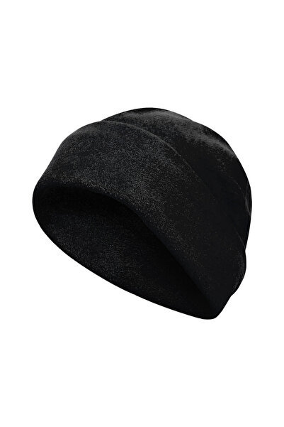 Cottonland Unisex BEANIE Thick Polar Fleece Beanie with Pompom BLACK
