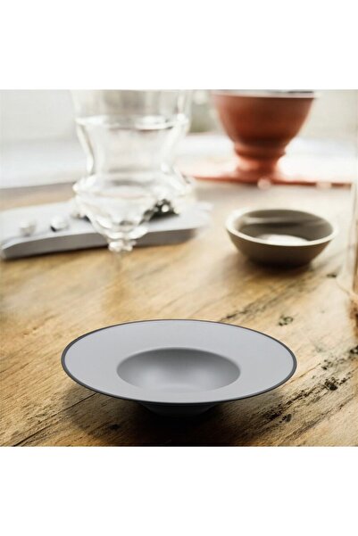 cc bin shihon Pasta serving dish/break-resistant pasta plate, set of 2, 23 cm