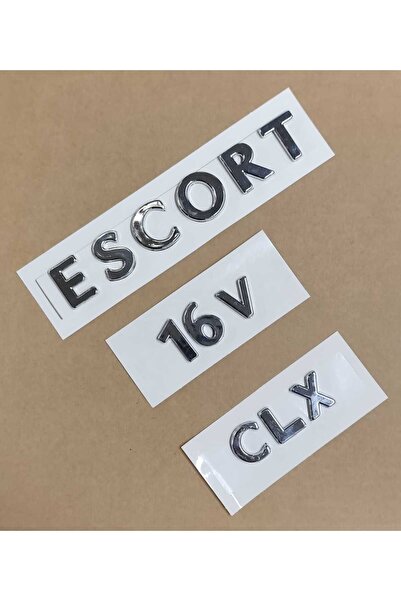 oğuz ticaret FORD ESCORT - BAGAJ YAZILARI ( 3'LÜ TAKIM )