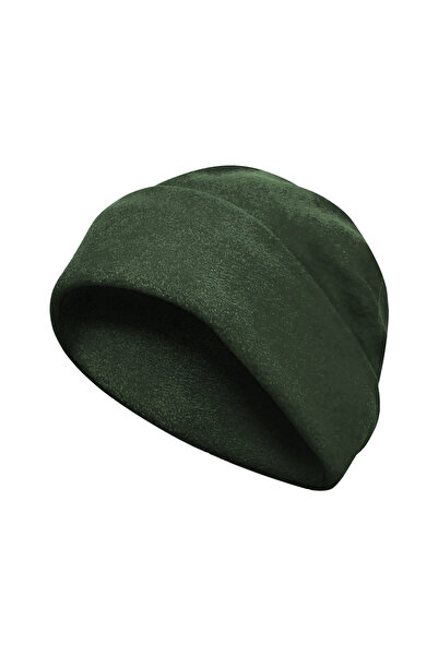 Cottonland Unisex Beanie Thick Polar Fleece Beret Khaki Green