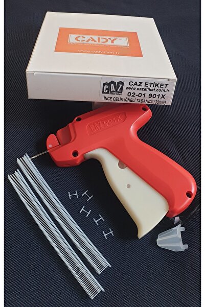 CADY Türban Gelinlik Tabancası(901X) Ve 200 Adet(2 SOKET) 5mm Naylon Kılçık