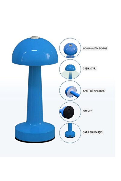 ZENLİGHT Mantar Masa Lambası