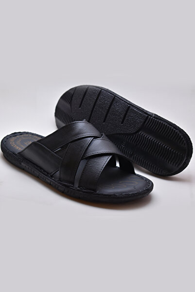 ISPARTALILAR 034 Model Casual Ανδρικές Παντόφλες - Παπούτσια από γνήσιο δέρμαBurada