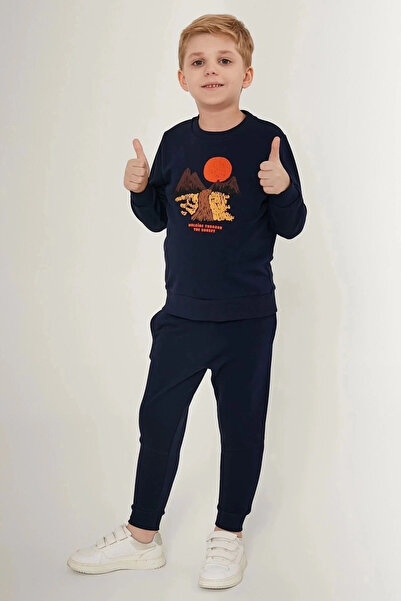 Rolypoly Boy's tracksuit - navy blue