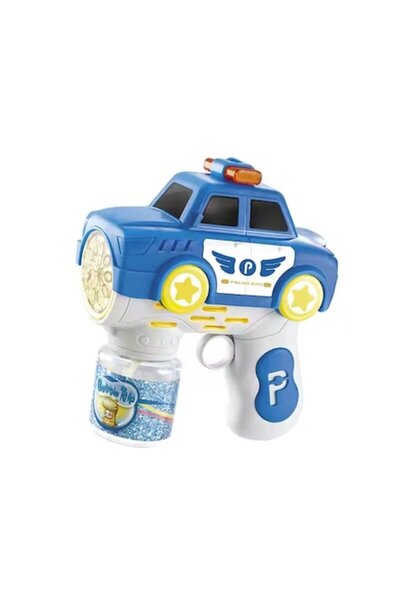 Joynix BubbleDrive: Полицейска кола - играчка с мехурчета и резервоар