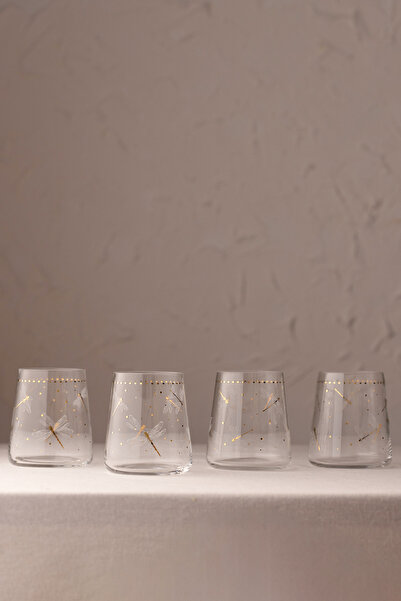 Rakle Dragonfly Set of 4 Water Glasses 420 Cc