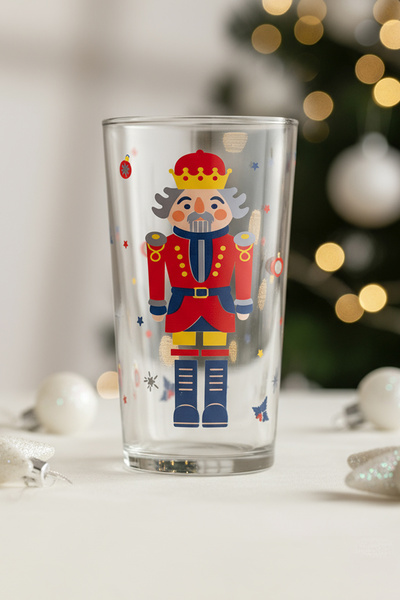 Rakle Nutcracker Set of 2 Soft Drink Glasses 570 Cc