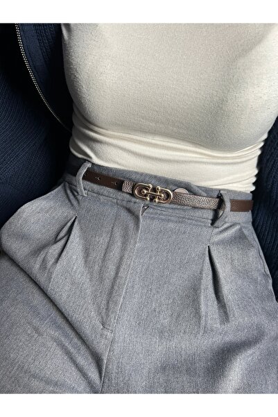 LİA KEMER حزام نسائي ذهبي منقوش من لوز، حزام للسترة، حزام للملابس، حزام للبنطلون