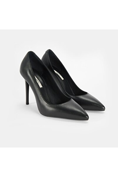 Desa Stiletto din piele pentru femei Louran Black