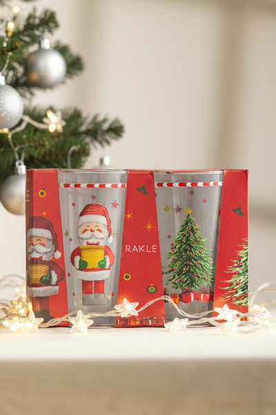 Rakle Jingle&Glow Set of 2 Soft Drink Glasses 570 Cc