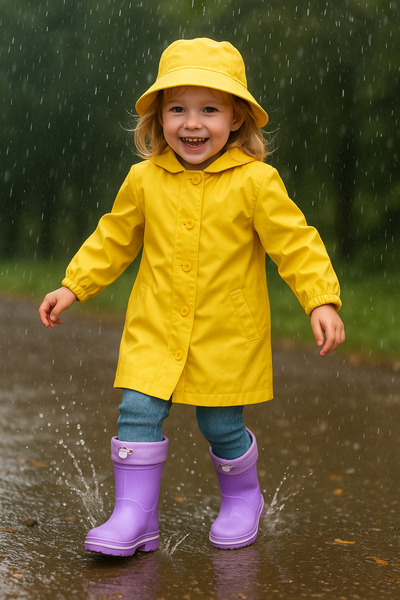 OUTLET41 LİLA RENK İÇİ TÜYLÜ SU GEÇİRMEZ ÇOCUK ÇİZME