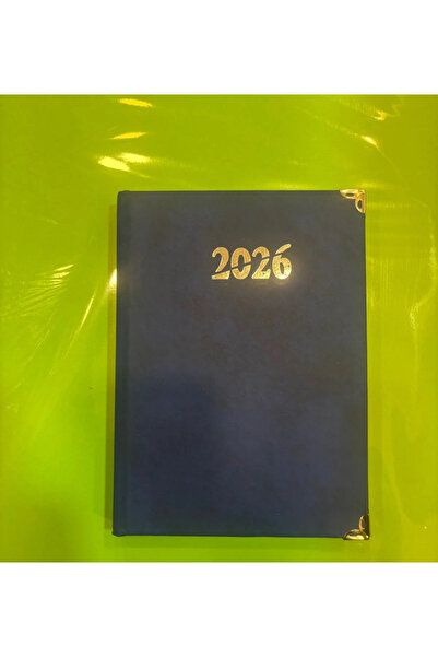 Gürpaş 2026 14 X 20 Siyah Suni Deri Çizgili Tarihli Günlük Ajanda Sert Kapak