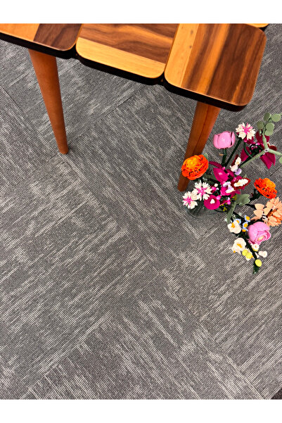 DEKOSET Karo Halı Aura 01 ( 1 Karo 50x50cm 1 Paket 6m2'dir )