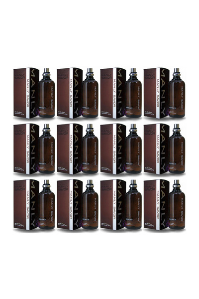 Manly Savor EDC 125 Ml Erkek Parfüm 12 Adet