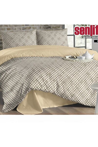 SENLİFE Belysima Cotton Single Duvet Cover Set