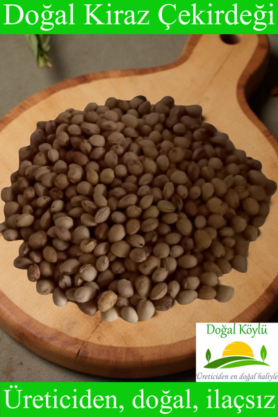 Doğal Köylü Doğal Kiraz Çekirdeği 50gr - Yıkanmış, Temiz - Üreticiden, Doğal, İlaçsız