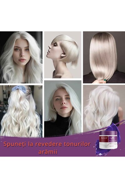 Karseell Karseell Professional Set: Purple Treatment Mask & Shampoo – Neutralizes Yellow Tones and