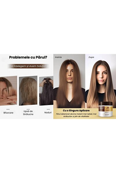 Karseell Mască de păr, șampon, balsam și ulei Karseell Collagen CEZI