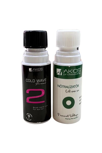 AKOS Cold Wave Permanant Boyalı Saçlar İçin 100 + 100 Ml Nu: 2