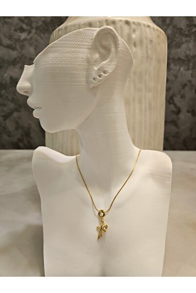 Alyas Aksesuar قلادة مطلية بكتابة الإيمان مصنوعة من الفولاذ المقاوم للصدأ 316L