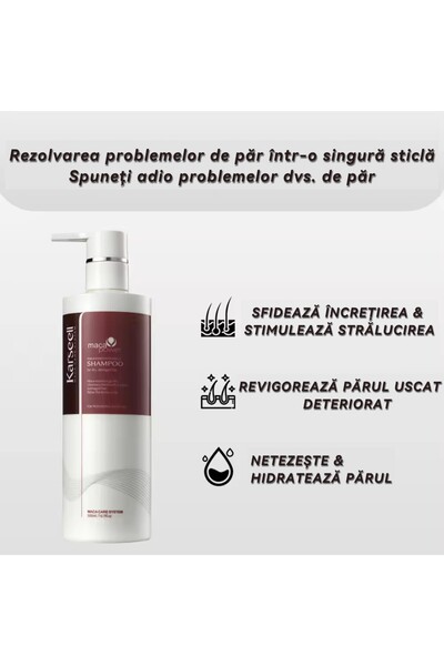 Karseell Karseell hair care set: Collagen mask 500ml + Maca essence shampoo 500ml