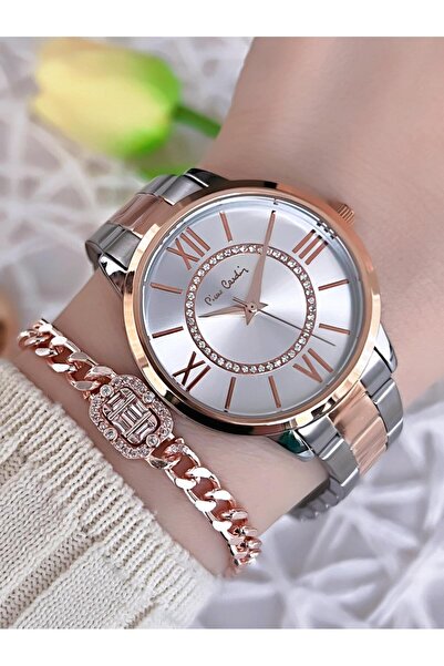 Pierre Cardin Çelik Kordon 2 Yıl Garantili 3 Atm Suya Dayanıklı Kadın Kol Saati BPR.800202F04