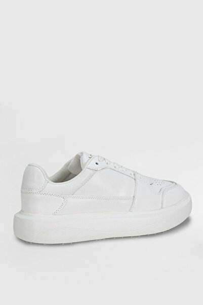 Lufian 112230251 Mateas Sneaker Men's Leather Shoes White