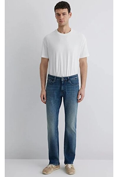 Mavi M0037889634 Martin Mocha Blue Ultra Move Jean Pants Men's Jeans Denim Trousers Denim