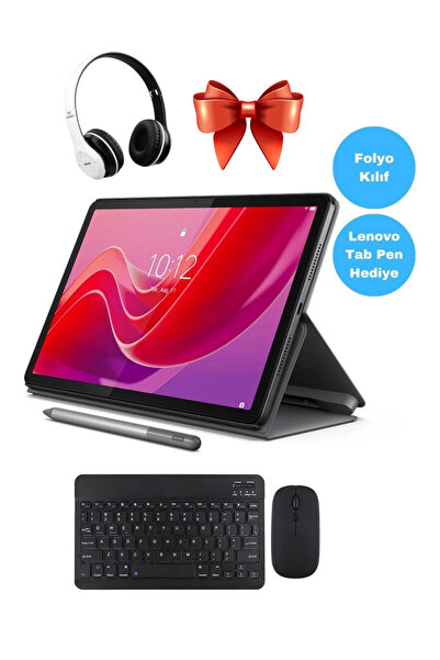 LENOVO Tab K11 gen2 Tb330fu 4gb 128gb 11" TABLET+KILIF+KALEM+KLAVYE+MOUSE+KULAKLIK