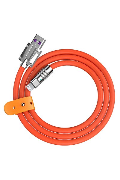 ranker 120W 6A Fast Charging Data Cable, Zinc Alloy Interface Design, Ultra-Durable Flexible Wire, Compatible with iPhone