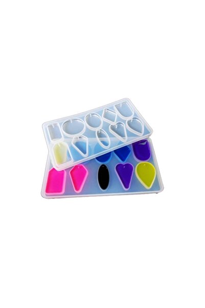 Genel Markalar Epoksi Reçine Silikon Kalıp Çoklu Kolye Figüratif Te6577