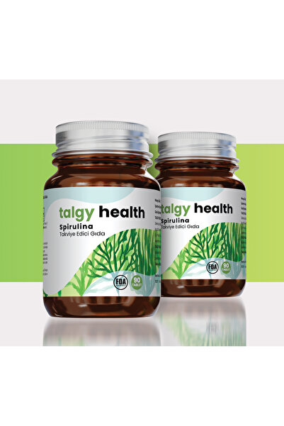Talgy Health Spirulina İçeren Takviye Edici Gıda (2 Adet)