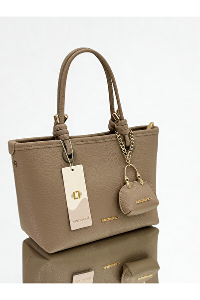 A.N BAG حقيبة كتف وحقيبة يد نسائية صغيرة مزينة بتفاصيل جذابة