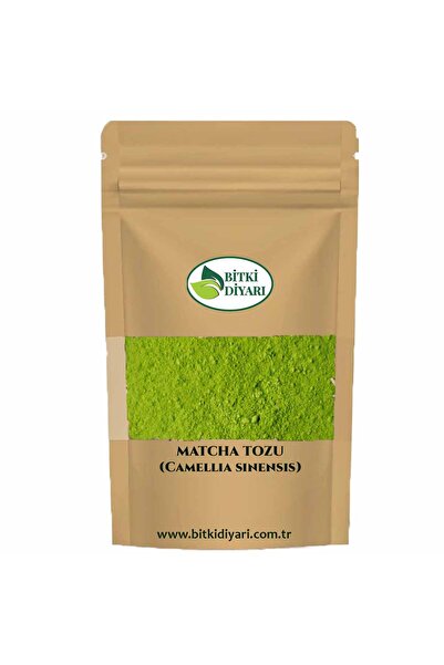 bitki diyarı Matcha Powder Pure Without Additives (Camellia Sinensis) 50Gr