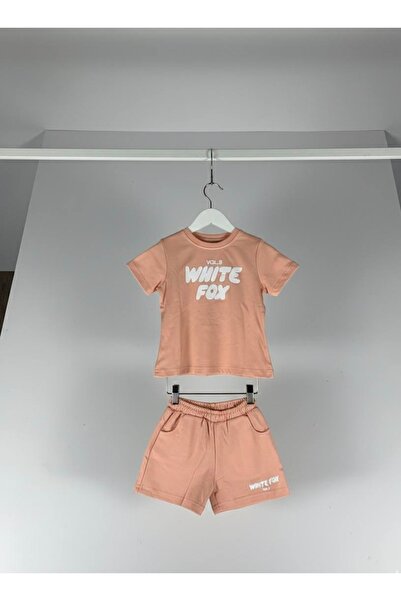 YusGos Girls' Cotton Striped High-Quality Shorts Set (3-15 Years) Pink 8-9 Years