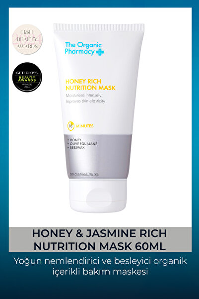 The Organic Pharmacy Pro Honey And Jasmine Mask - Bal ve Yasemin Özlü Maske 60ml