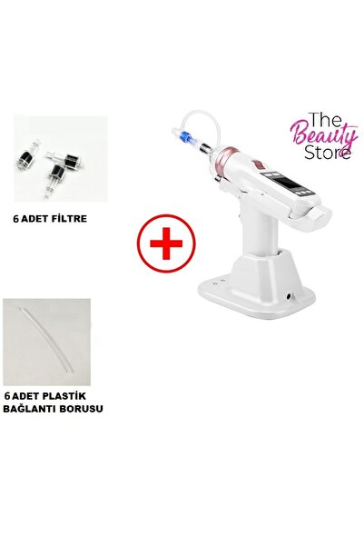 TheBeautyStore Ez Mezoterapi Ekstra 6 Adet Filtre 6 Adet Bağlantı Boru Seti